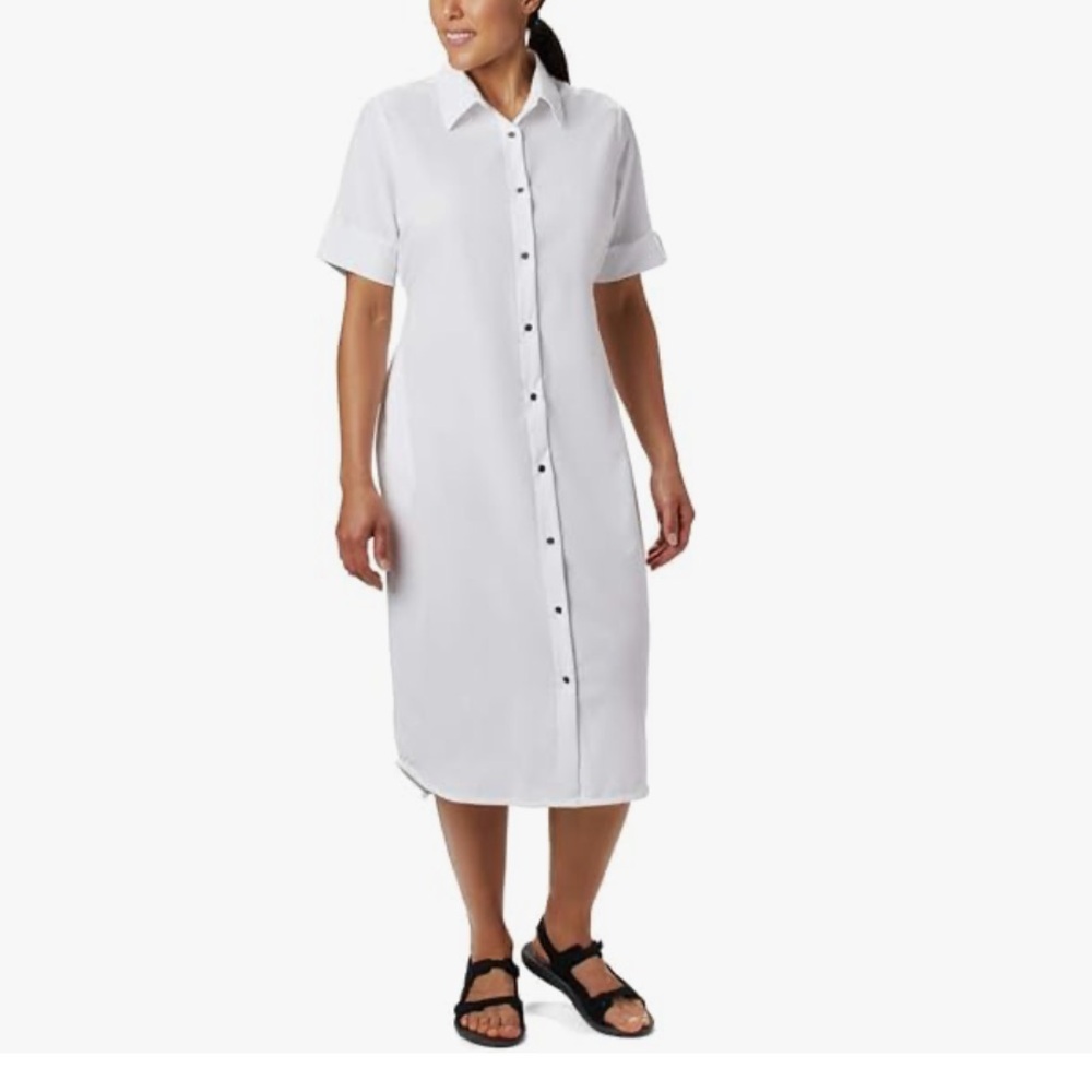 NWT Columbia Firwood Crossing Dress Large White